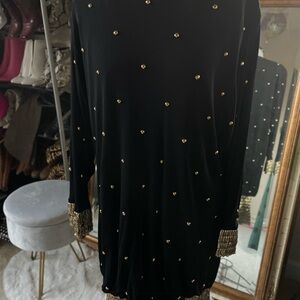 Vintage St. Martin embellished dress
